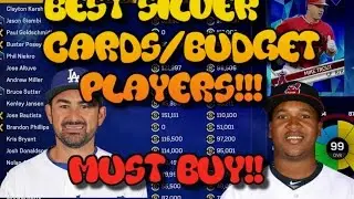 MLB 17 BEST SILVER CARDS/ BUDGET PLAYERS IN DIAMOND DYNASTY - MLB THE SHOW 17