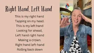 Right Hand, Left Hand | A Fingerplay Song for Children