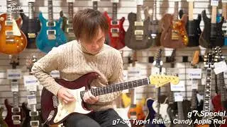Blue Guitars - g'7 Special / g7-ST Type1 Relic - Candy Apple Red