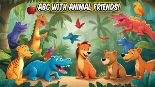 🐶 Азбука приключений с животными 🐾 | Азбука для малышей | Изучаем алфавит с Amaris Creation!