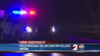 Police investigating two-car crash in Dayton