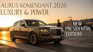 Aurus Komendant Presidential Edition 2026: Роскошь, Мощь и Новые Технологии