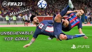 MESSI'S INCREDIBLE GOALS IN FIFA 23: A MUST-WATCH VIDEO FOR FANS