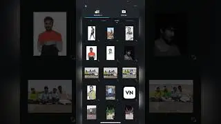 How To Create puzzle Transition In VN App | Puzzle video editing