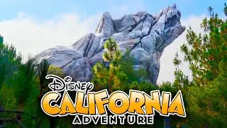 Quiet Summer Morning at Disney California Adventure - Grizzly River, Incredicoaster & Walkthrough
