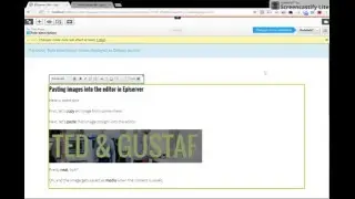 Pasting images into TinyMCE in Episerver