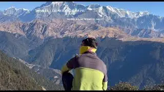 View from Jhandi Top on the Brahamatal Trek  