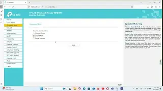 How to Set Up Access Point Mode on TP-Link WR840N Wireless N Router