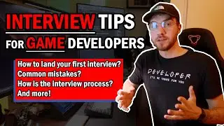 Interview Tips for Game Developers 🎮👨&zwj;💻 | Common mistakes and my experience