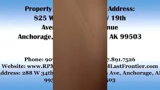 825 W 19th Avenue, Anchorage, AK 99503