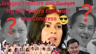 OVP sarah duterte planong I restore Ng senate kasama si jinggoy Estrada.