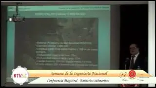 Conferencia Magistral: Emisarios submarinos