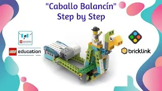 LEGO WEDO 2.0 ⚙️ CABALLO BALANC&Iacute;N | ROCKING HORSE | WeDo 2.0 | TUTORIAL ✔️ (45300)