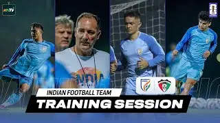 Indian Football Team Training Session | FIFA World Cup Qualifiers 2026  | India vs Kuwait