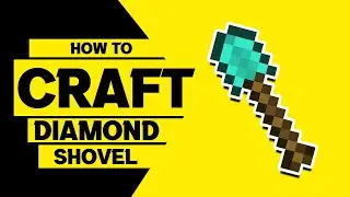 How to Craft a Diamond Shovel in Minecraft