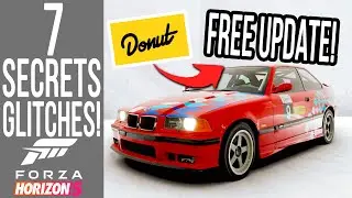 Forza Horizon 5 - 7 Secrets, Glitches & Easter Eggs! DONUT MEDIA UPDATE FULL INFORMATION!