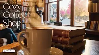 Cozy Caf&eacute; Morning ☕️ | Coffee & Bookstore Ambience 📚