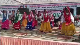 49th junior men & women national volleyball championship event by star kids play school #dance #kids