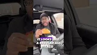 🥵 CRISPY MELT TACOS FROM TACOBELL 🥵 #tacobell #foodreview #food #short