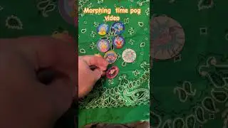 Morphing time pog video #milkcaps #pogs #supersentai #powerrangers #90&rsquo;s #toys #bucky749
