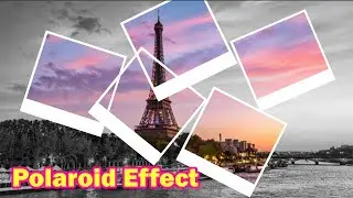 Create polaroid photo montage in photoshop |HA Graphic