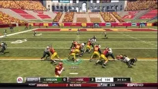 NCAA Football 13 - NCAA Football 13 Demo Gameplay - USC Trojans vs Oregon Ducks