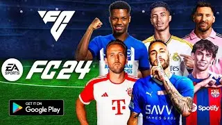 FTS 24 Mod FIFA 24 HD | New Update New kits & full Transfers 23/24 Best Graphics