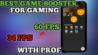 BEST GAME BOOSTER- 60FPS WITH PROF INCREASE GAMING PERFORMANCE -QKTZY
