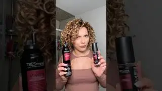 DRUGSTORE CURLY HAIR ROUTINE FIRST IMPRESSIONS (part 2)