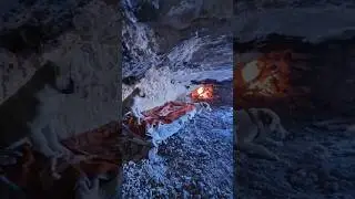 No Roads, No People | Living in a Mountain Shelter With My Dogs