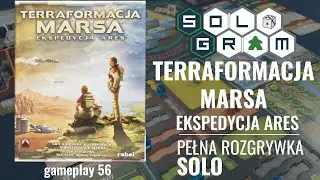 Terraformacja Marsa | Ekspedycja Ares | pełna rozgrywka solo | zasady gry | gameplay 56
