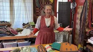 Vävstuga annual exhibition -- 2024 weaving year in review