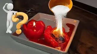 Does adding salt to a candle make it burn longer?