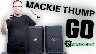 Обзор 8-дюймовых аккумуляторных колонок Mackie Thump Go для церемоний и коктейльных вечеров #DJNTV #MackieGear
