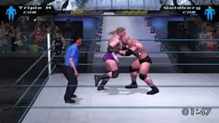 HHH vs Goldberg (WWE SmackDown! Here Comes the Pain)