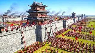 Siege of Shu, Chengdu: 4000 Gan Ning Clan Defender vs 4500 Zhang Zhao Clan