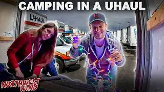 BEHIND THE SCENES - STEALTH CAMPING CHRISTMAS UHAUL
