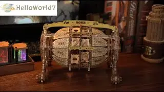 #helloworld7#Time Engine DIY Desk Calendar Model Kits#Assemble#retro#punk#mold King