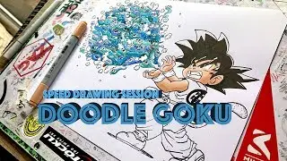 DOODLE GOKU - Speed drawing session