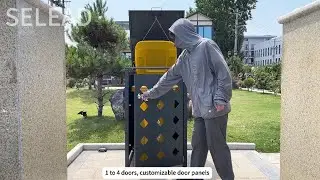 Outdoor bin box show