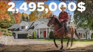 Maison/&Eacute;questre de prestige &agrave; vendre - 2,495,000$ | 9 Chemin de la Traverse, Lac-Beauport, Qu&eacute;bec