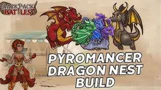 How to Train Your Dragon (Pyromancer Dragon Nest Build)! Kita Tangkap Semua Naga! - Backpack Battles
