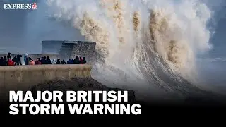 MAJOR warning issued as Storm Claudia set to sweep UK over washout weekend