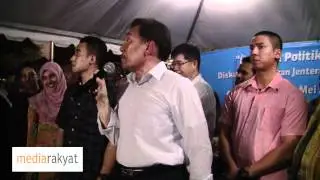 Anwar Ibrahim Berucap Dalam 