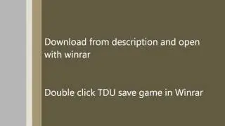 Test Drive Unlimited 2 Save Game (V. 2.0) Download & Tutorial