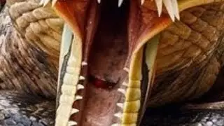 #bahut bada saamp 🐍😱