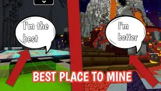 BEST PLACE TO MINE IN SKY BLOCK⛏️⛏️