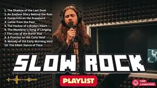 🌙 Midnight Slow Rock Therapy 🎸 10 Songs to Cry To, Think To, or Just Be Still With 60 Min of Healing