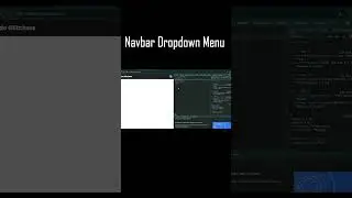 Navbar Dropdown Menu step by step | HTML CSS & JS | Code Glitchers #shortsviral #shorts #coding