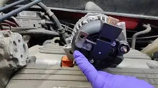 2005 Honda Element alternator replacement.